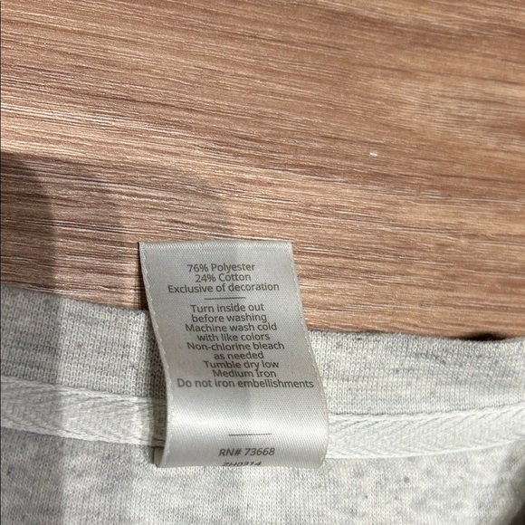 Harvard Gray Sweater - Picture 6 of 7